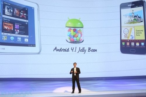 Обновление Jelly Bean к Samsung Galaxy Note 10.1 запланировано на 4 квартал